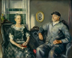 De heer en mevrouw Phillip Wase door George Wesley Bellows