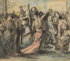 Society Bal [verso], c. 1907