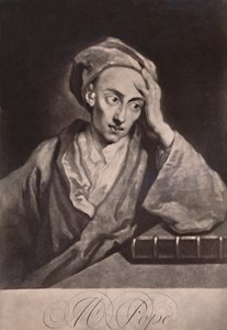 Alexander Pope, Engelse dichter en satiricus, ca. 1732 door George White