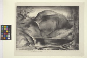 Landschap door George William Eggers
