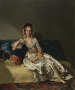 Nancy Parsons in Turkse kleding