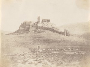 Pnyx en Akropolis, ca. 1848