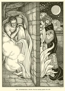 Het huis van de tolk (gravure) door George Woolliscroft Rhead