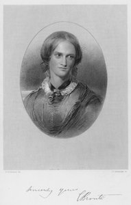 Portret van Charlotte Bronte door George after Richmond