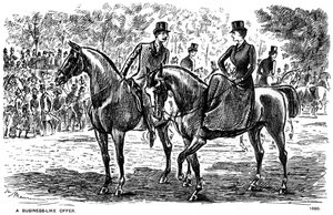 Een Zakelijke Aanbieding, 1886 1891 door George du Maurier