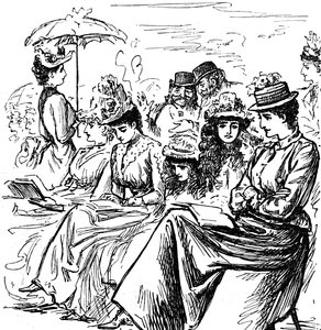 Illustratie door George du Maurier door George du Maurier