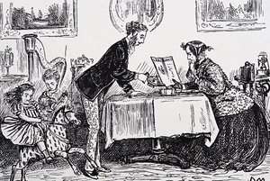 In 1865 kreeg Elizabeth Garrett Anderson als eerste vrouw een vergunning om geneeskunde te beoefenen door George du Maurier