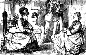 Engelse koppels uit de hogere klasse door George du Maurier