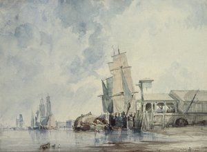 Op de Theems door George the Elder Chambers