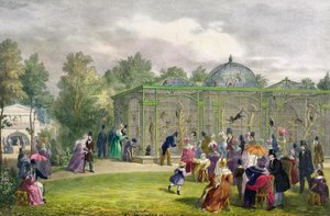 Het apenhuis in de dierentuin, Regent