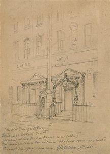 Het oude ministerie van Buitenlandse Zaken, Downing Street door George the Elder Scharf