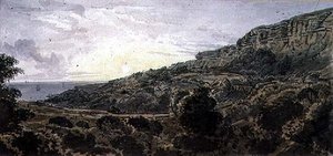 Landschap door George the Younger Barret
