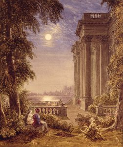 Liefhebbers bij maanlicht, 1831