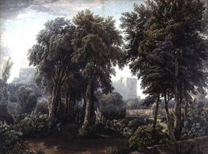 Windsor Kasteel door George the Younger Barret