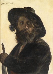 Een Reizende Speler, 1879 door George van den Bos