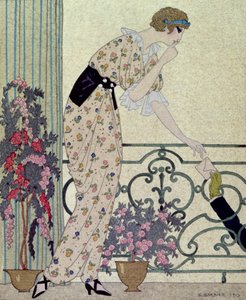 "Gazette du Bon Ton", kostuumplaat uit de "N