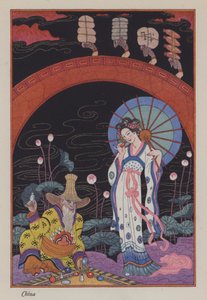 De Romantiek van Parfum: China door Georges (after) Barbier