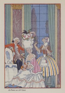 De Romantiek van Parfum: Frankrijk in de 18e eeuw door Georges (after) Barbier