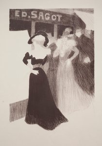 Galerij van Sagot, 1898 door Georges Alfred Bottini