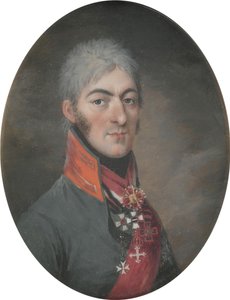 Prins Simon Bagratovich van Bagrationi Imereti 1771- door Georges Antoine Keman
