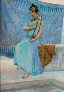 Algerijnse danseres of Salambó, 1910 door Georges Antoine Rochegrosse