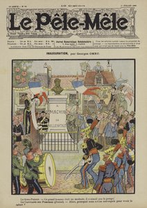 Inhuldiging. Illustratie voor Le Pele-Mele door Georges Antonin Henri Mory