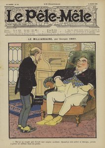 De miljardair. Illustratie voor Le Pele-Mele, 1906