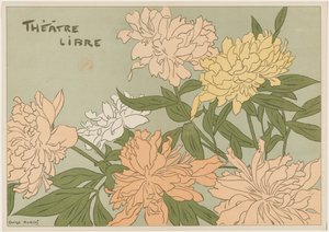 Myrane et Les Chapons Programma voor Théâtre Libre, 1889