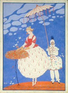 Herfstrozen door Georges Barbier