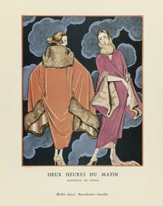 Deux Heurs du Matin, uitgegeven 1923 door Georges Barbier