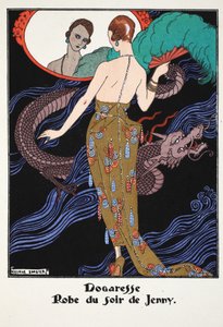 Dogaresse - Avondjurk door Jenny door Georges Barbier