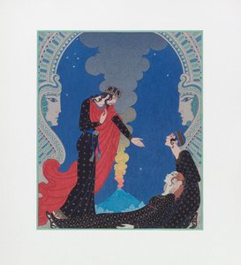 Empedocles, Vermeende God door Georges Barbier