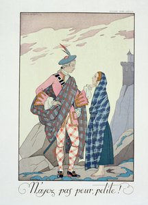 Wees niet bang, kleintje! 1922 door Georges Barbier