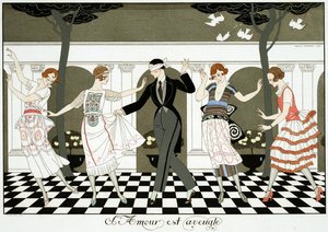 Liefde is blind door Georges Barbier