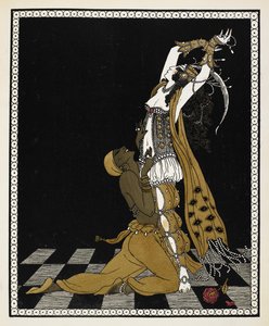 Nijinsky als de Gouden Slaaf in Sheherazade, een symfonische suite gecomponeerd door Nikolai Rimsky-Korsakov in 1888