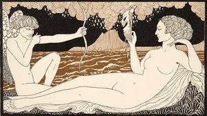 Personages de Comedie, detail van Vooromslag, uitgegeven 1922 door Georges Barbier