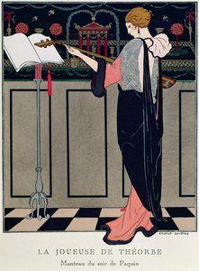 Zomeravondkleding van Art Gout Beaute door Georges Barbier