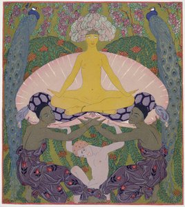 De geboorte van Venus door Georges Barbier