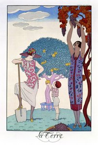 De Aarde door Georges Barbier