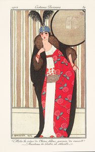 Damesmodeplaat uit Journal des Dames et des Modes