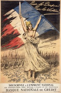 Poster voor abonnement op de nationale lening: 