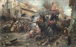 Arabieren in gevecht