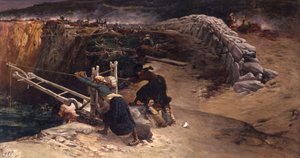 De zeewierbranders door Georges Clairin