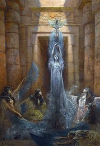 De Godin Neith door Georges Clairin