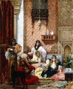 De favorieten van de sultan, 1875