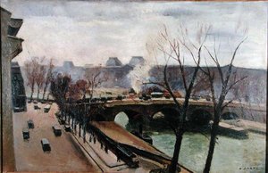 De Seine in Parijs door Georges Darel