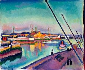 Notre-Dame Kade, Le Havre, 1908 door Georges Dupuis