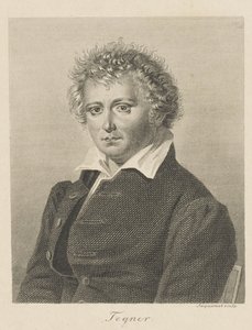 Portret van Esaias Tegnér 1782-1846, ca. 1830 door Georges François Louis Jaquemot
