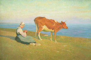 Avond, Bretagne door Georges Gascoyne