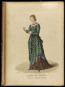 Laura de Noves 1310-1348, laat 18e eeuw